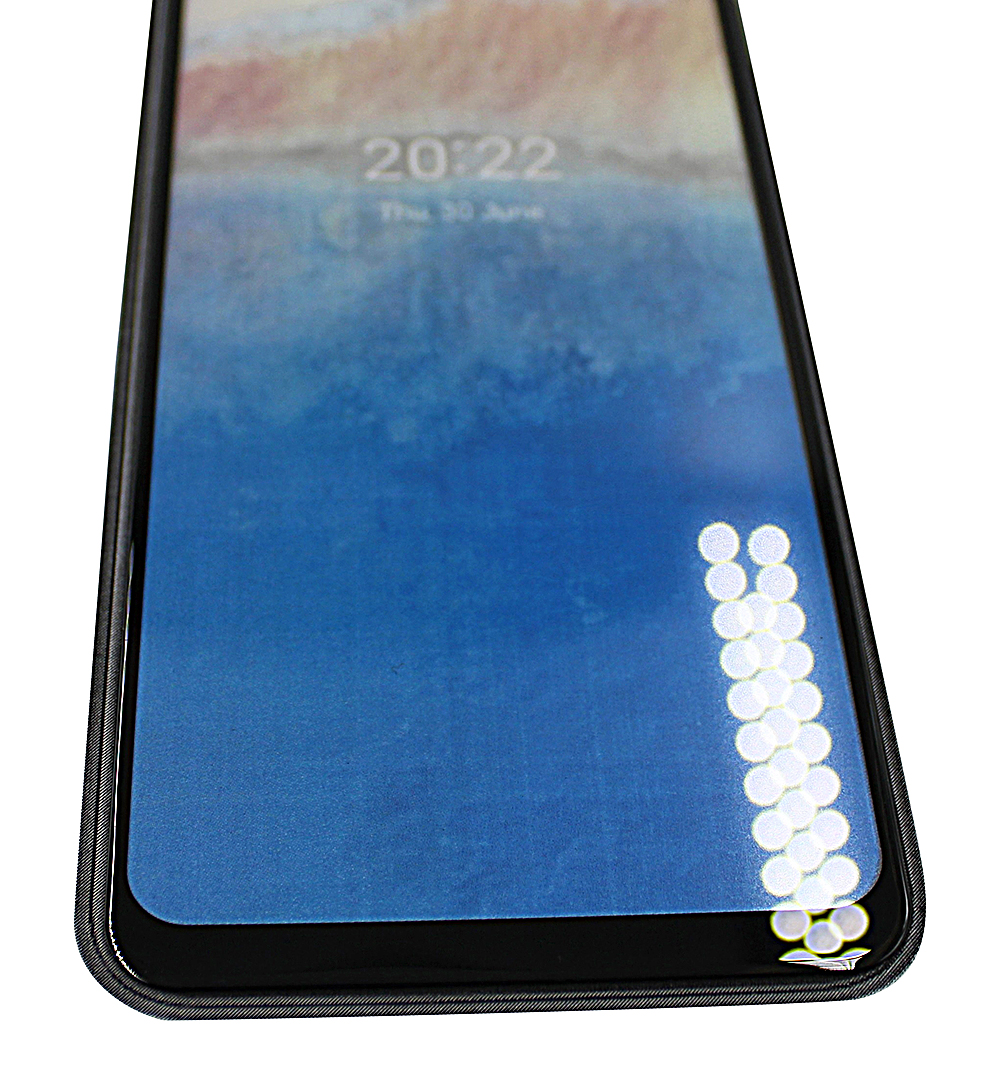 Full Frame Skjermbeskyttelse av glass Nokia C21 Plus
