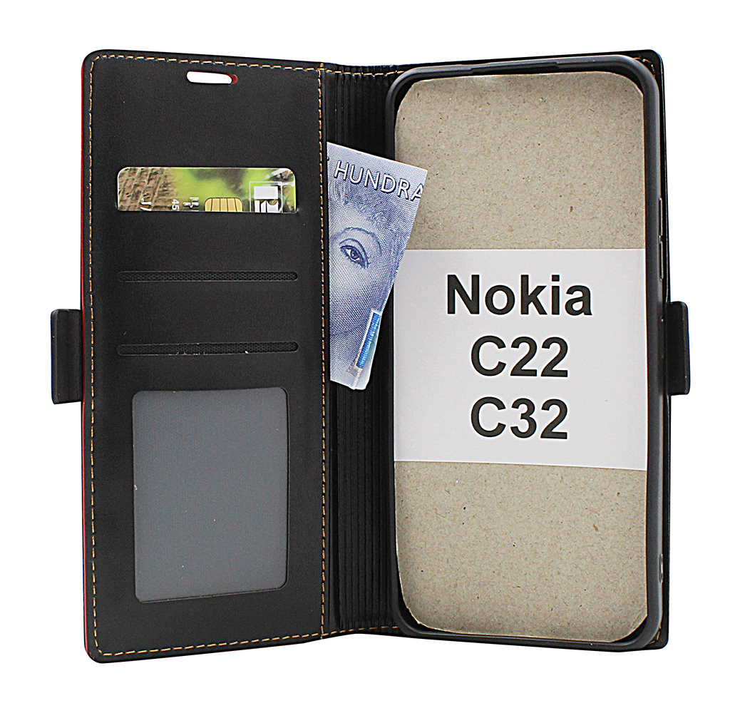 Lyx Standcase Wallet Nokia C22 / C32