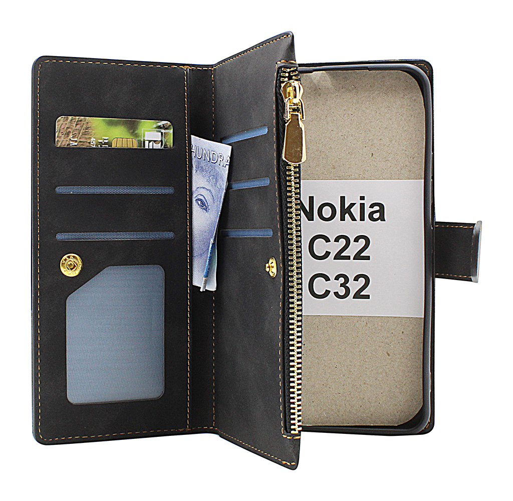 XL Standcase Lyxetui Nokia C22 / C32