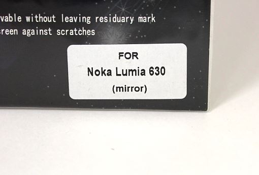 Skrmbeskyttelse Spejl Nokia Lumia 630/635