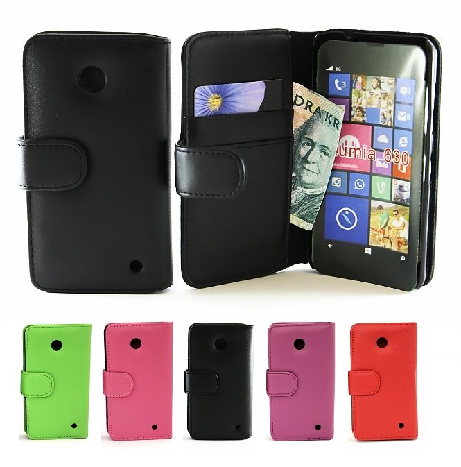 Lommebok-etui Nokia Lumia 630/635
