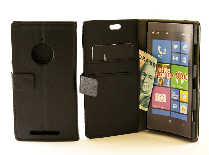 Standcase wallet Nokia Lumia 830