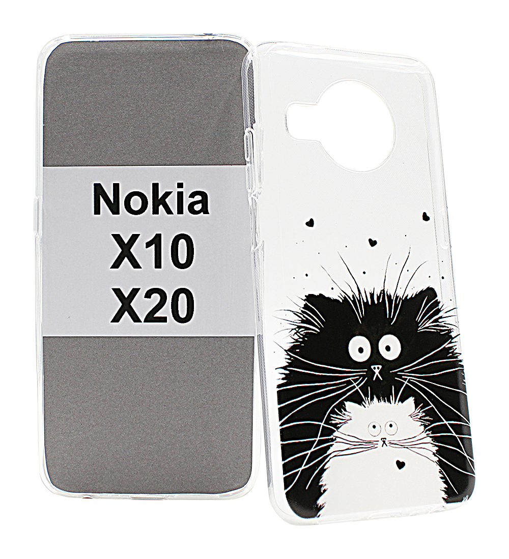 TPU Designdeksel Nokia X10 / Nokia X20