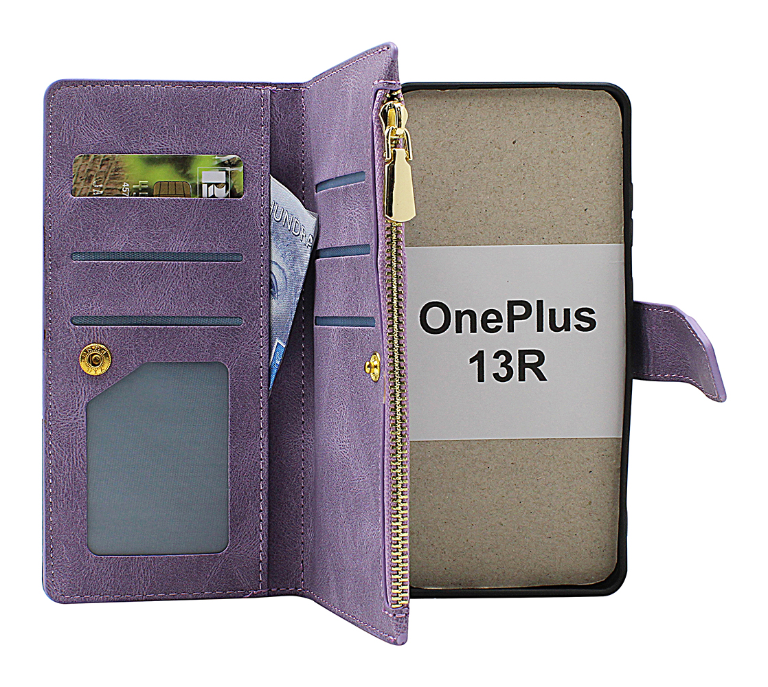 XL OnePlus 13R Luksus Lommebok Deksel