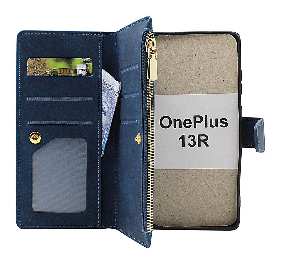 XL OnePlus 13R Luksus Lommebok Deksel