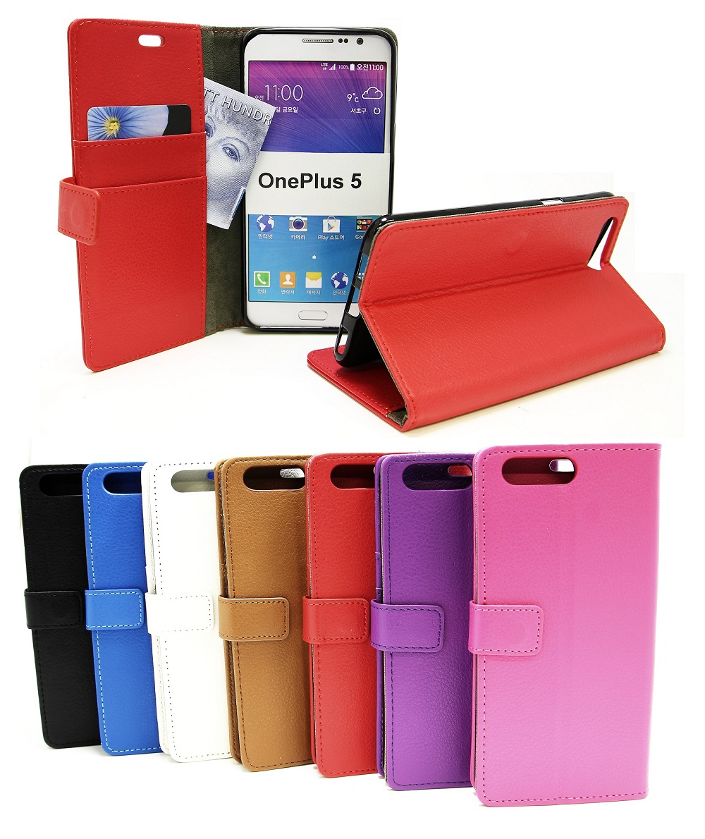 Standcase Wallet OnePlus 5