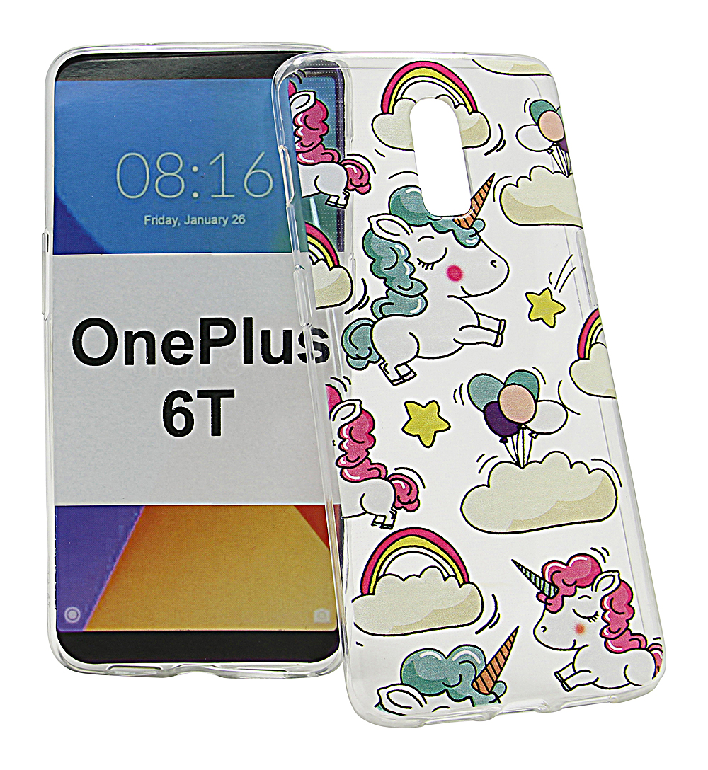 TPU Designdeksel OnePlus 6T