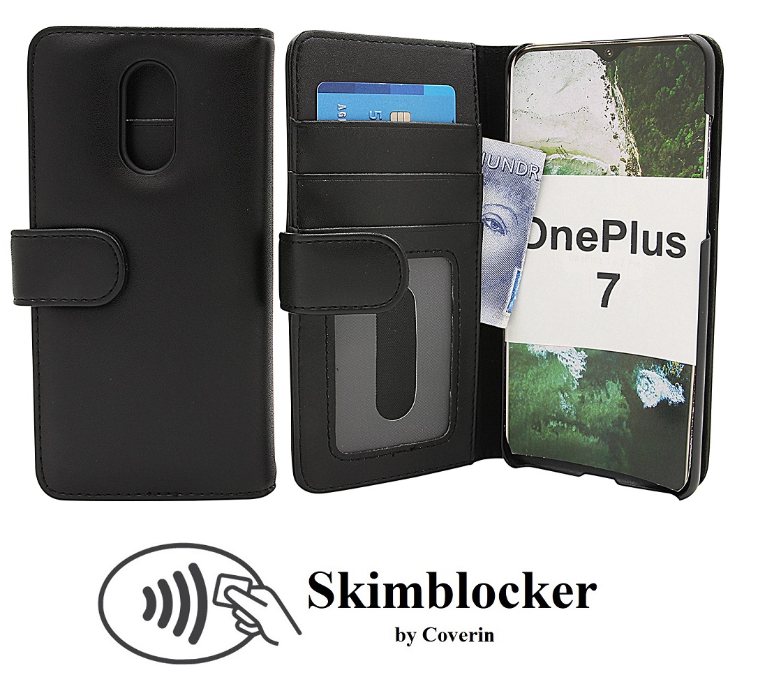 Skimblocker Lommebok-etui OnePlus 7