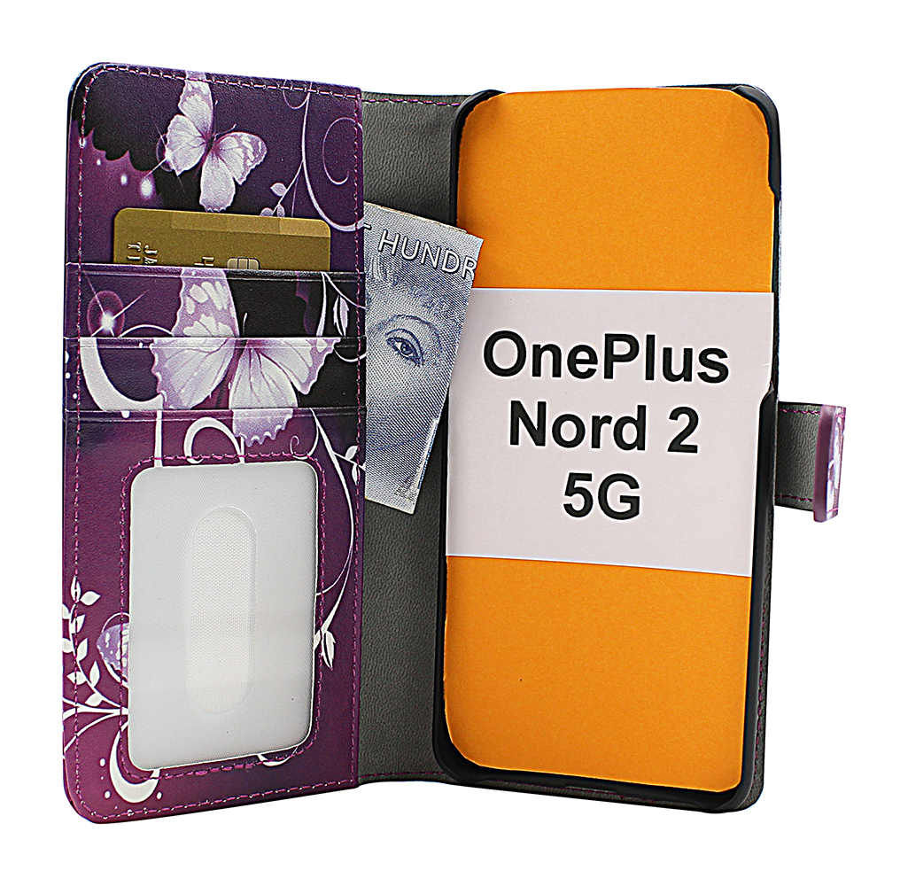 Skimblocker Magnet Designwallet OnePlus Nord 2 5G