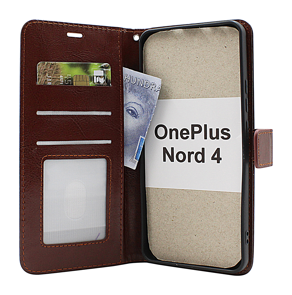Crazy Horse OnePlus Nord 4 5G Lommebok Deksel
