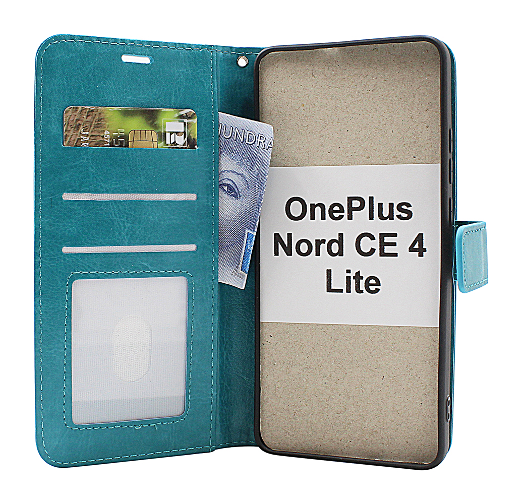 Crazy Horse OnePlus Nord CE 4 Lite Lommebok Deksel
