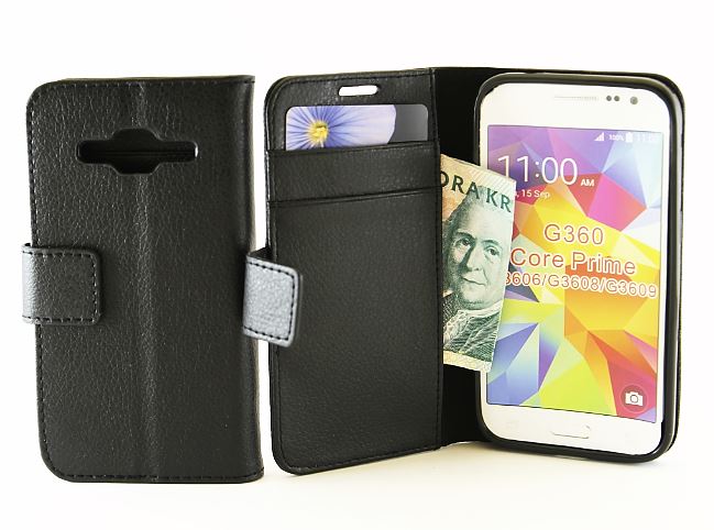 Standcase Wallet Samsung Galaxy Core Prime (G360F)