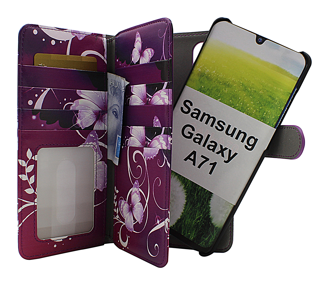 Skimblocker XL Magnet Designwallet Samsung Galaxy A71 (A715F/DS)