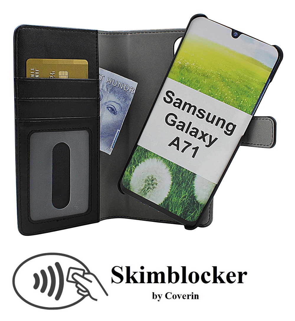 Skimblocker Magnet Wallet Samsung Galaxy A71 (A715F/DS)