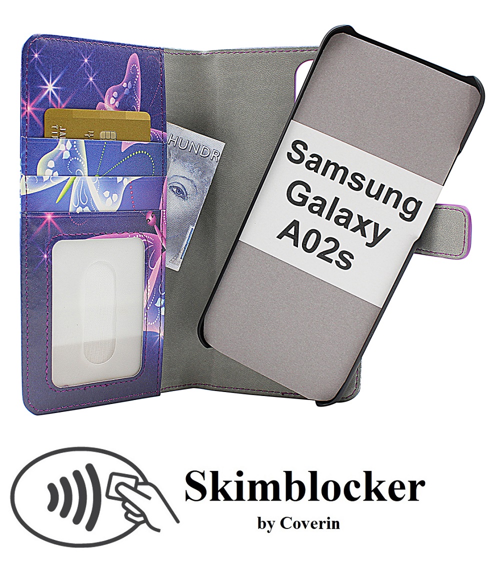 Skimblocker Magnet Designwallet Samsung Galaxy A02s