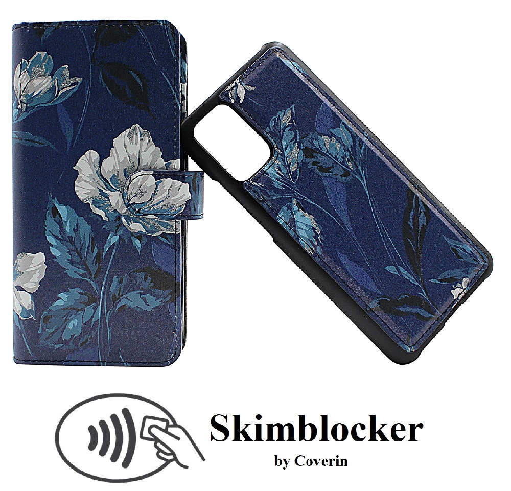 Skimblocker XL Magnet Designwallet Samsung Galaxy A02s