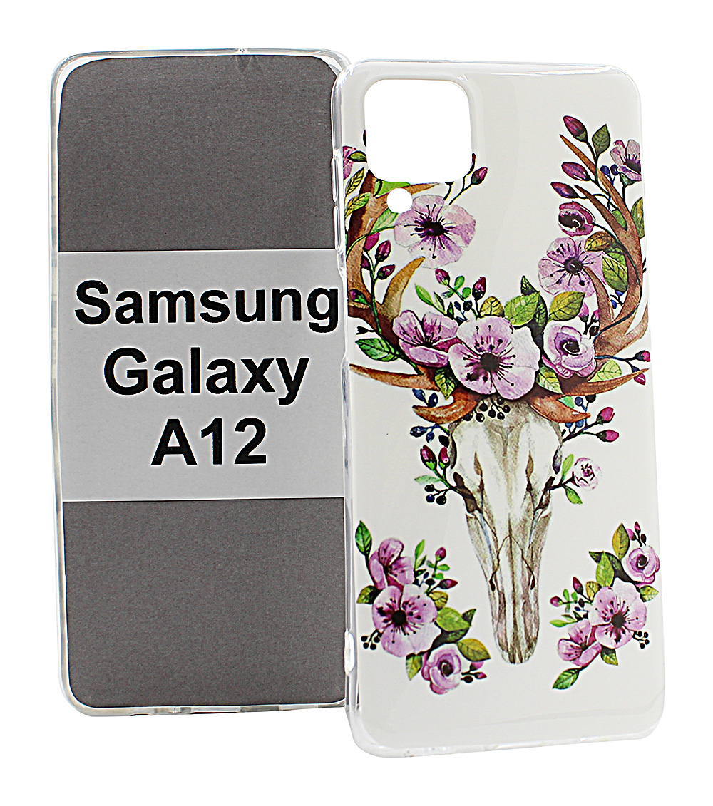 TPU Designdeksel Samsung Galaxy A12 (A125F/DS)