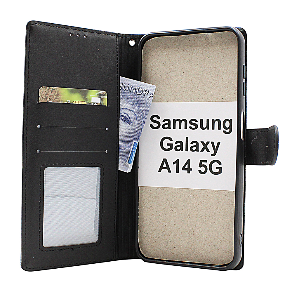 Flower Standcase Wallet Samsung Galaxy A14 4G / 5G