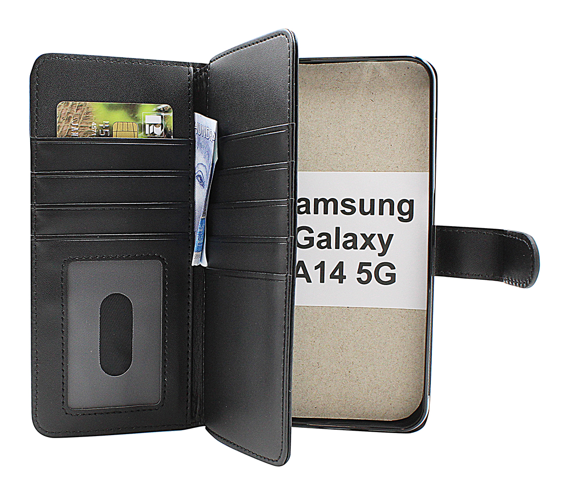 Skimblocker XL Magnet Wallet Samsung Galaxy A14 4G / 5G
