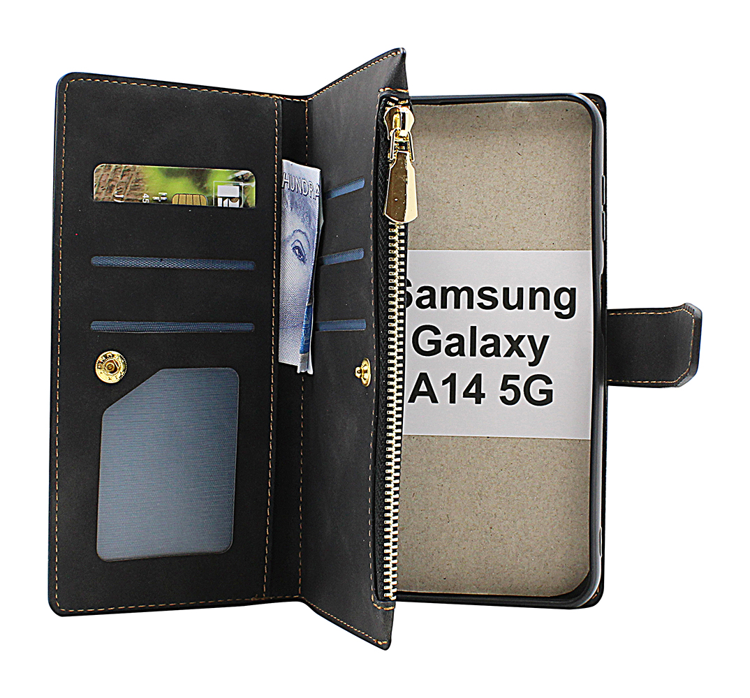 XL Standcase Lyxetui Samsung Galaxy A14 4G / 5G