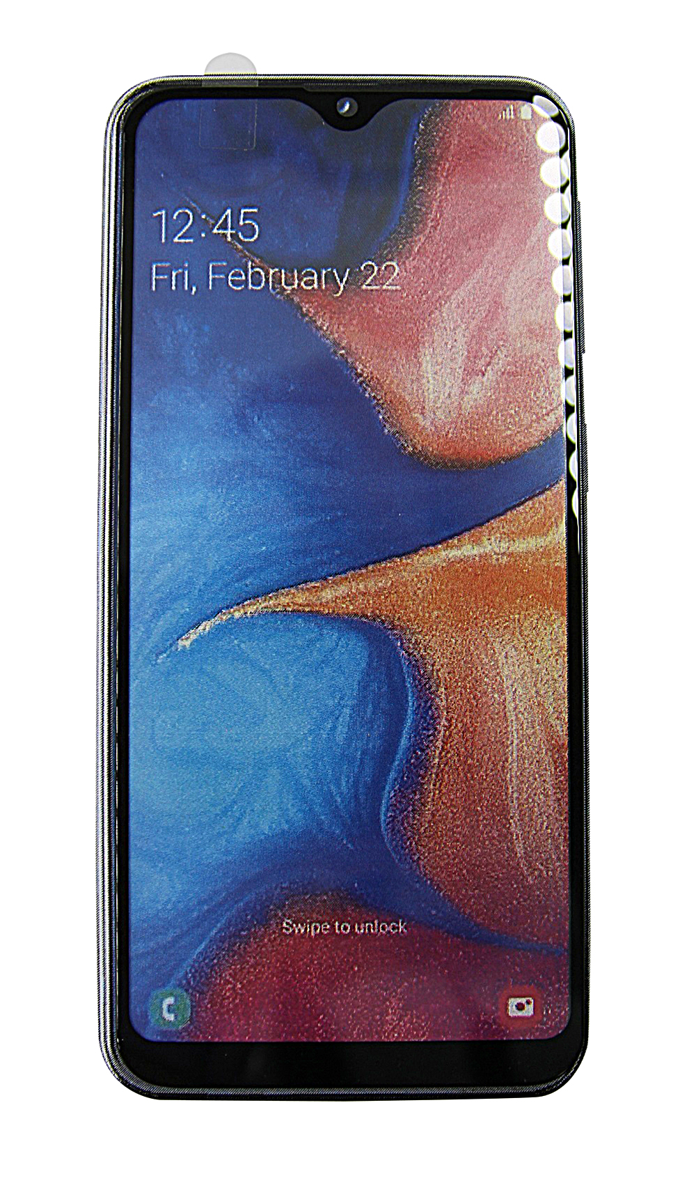 Full Frame Skjermbeskyttelse av glass Samsung Galaxy A20e (A202F/DS)