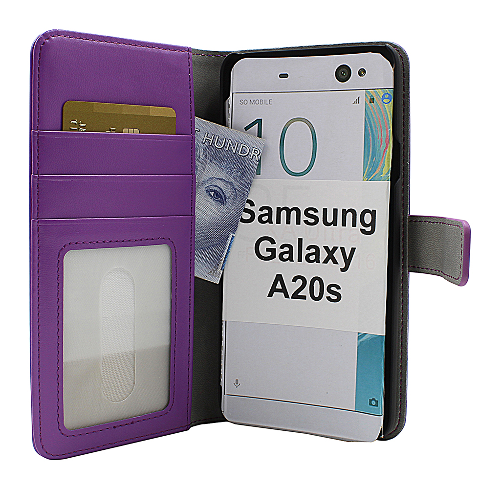 Skimblocker Magnet Wallet Samsung Galaxy A20s (A207F/DS)