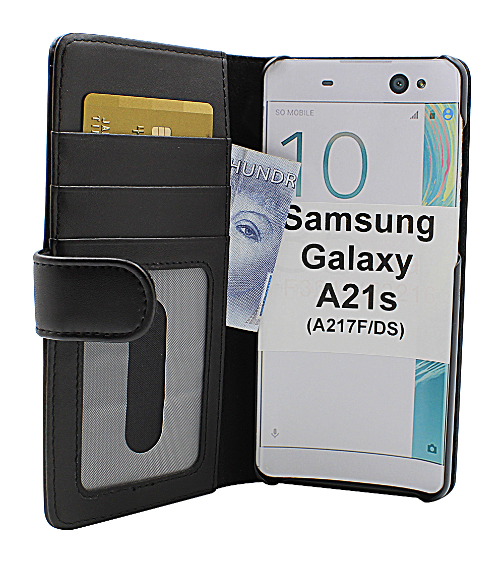 Skimblocker Lommebok-etui Samsung Galaxy A21s (A217F/DS)
