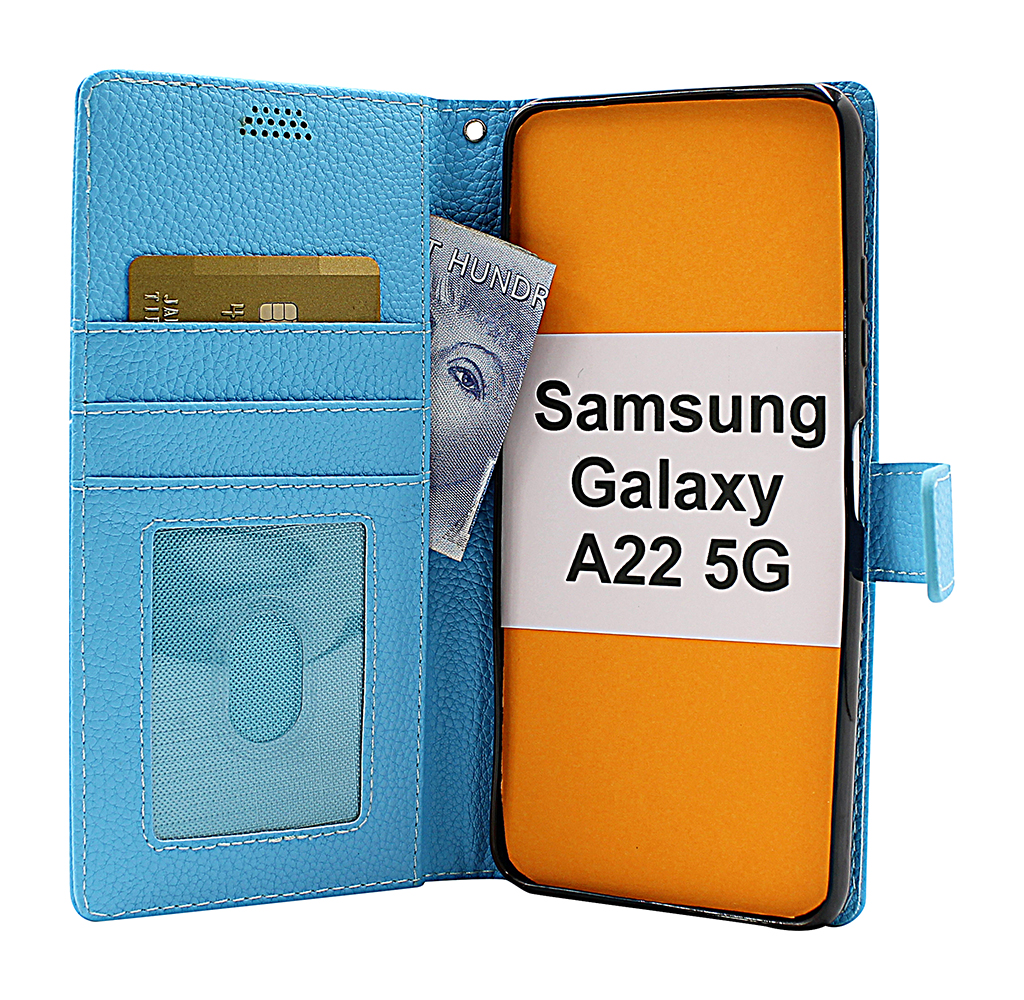 New Standcase Wallet Samsung Galaxy A22 5G (SM-A226B)