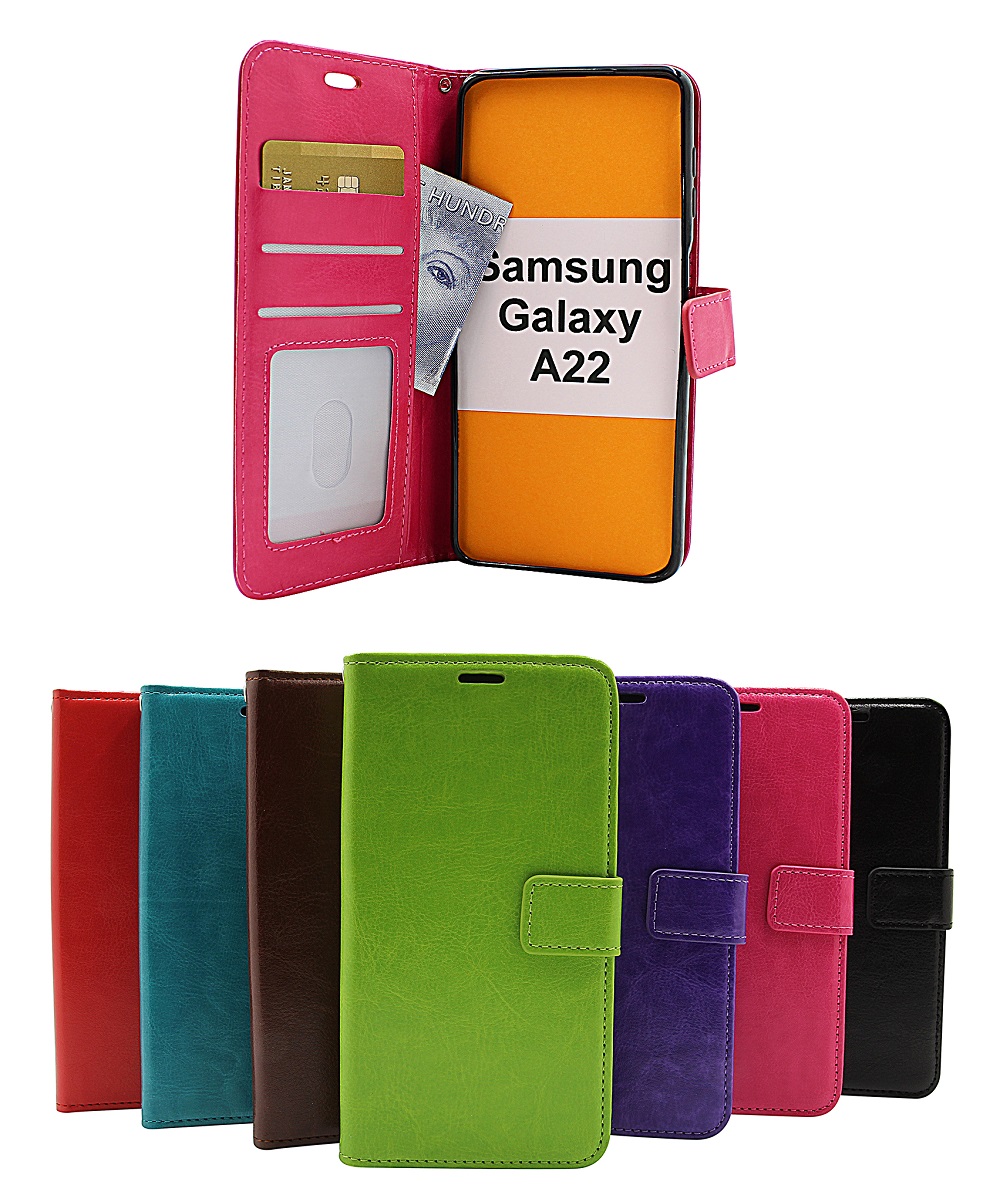 Crazy Horse Wallet Samsung Galaxy A22 (SM-A225F/DS)