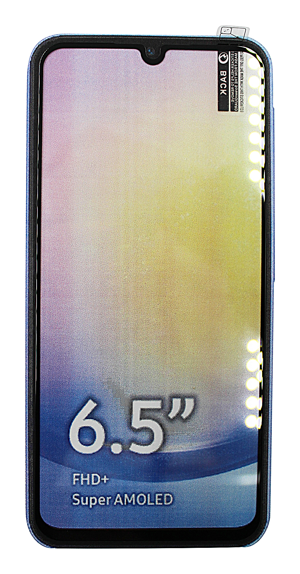 Full Frame Skjermbeskyttelse av glass Samsung Galaxy A25 5G (SM-A256B/DS)