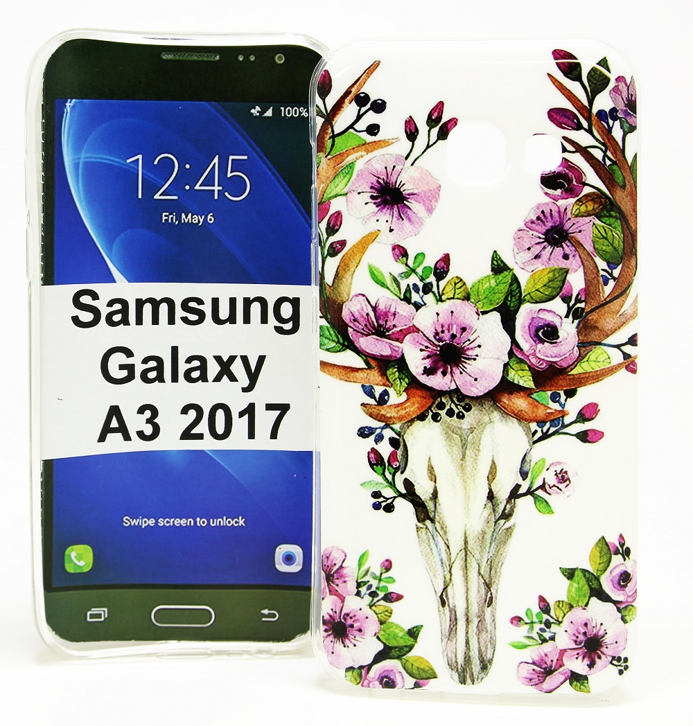 TPU Designdeksel Samsung Galaxy A3 2017 (A320F)