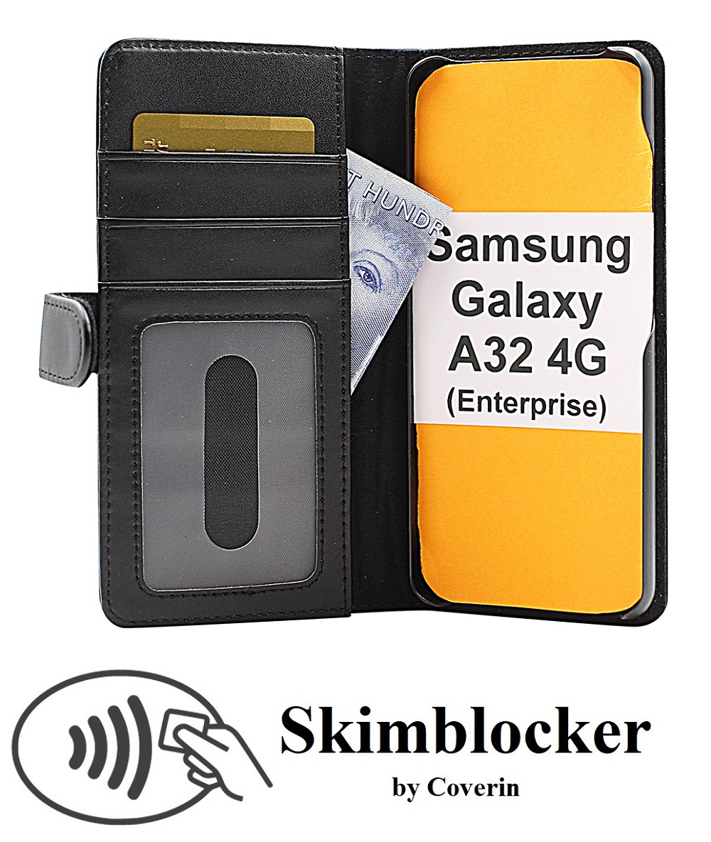 Skimblocker Lommebok-etui Samsung Galaxy A32 4G (SM-A325F)