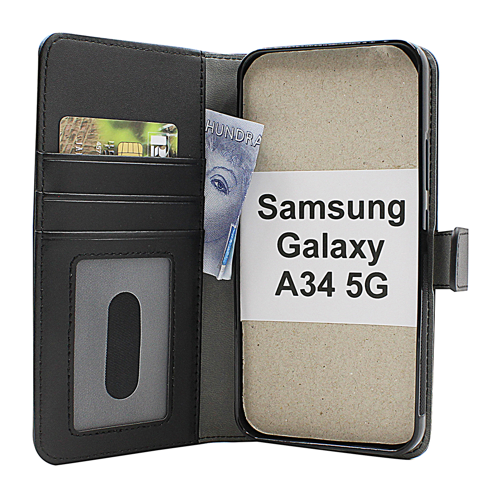Skimblocker Magnet Wallet Samsung Galaxy A34 5G