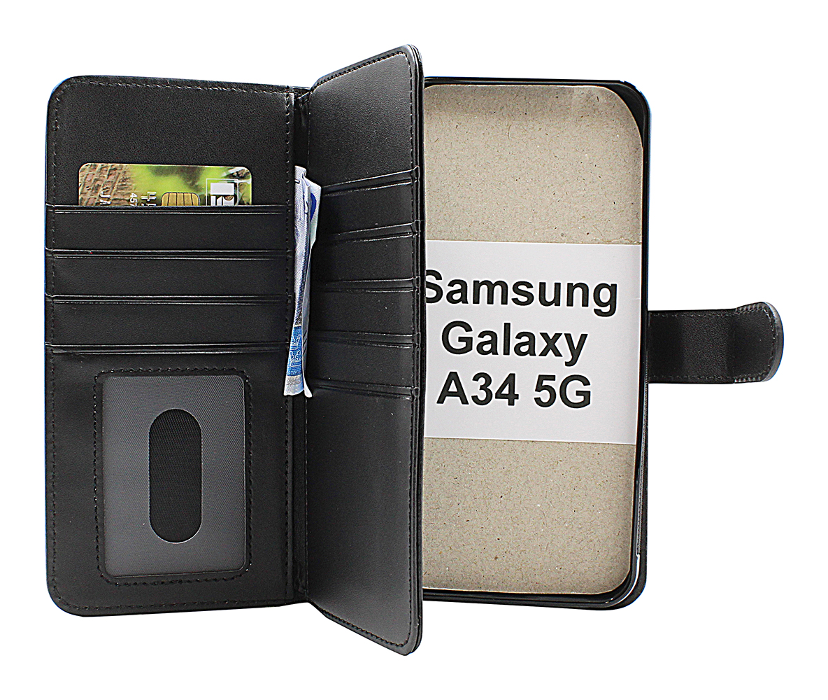 Skimblocker XL Magnet Wallet Samsung Galaxy A34 5G