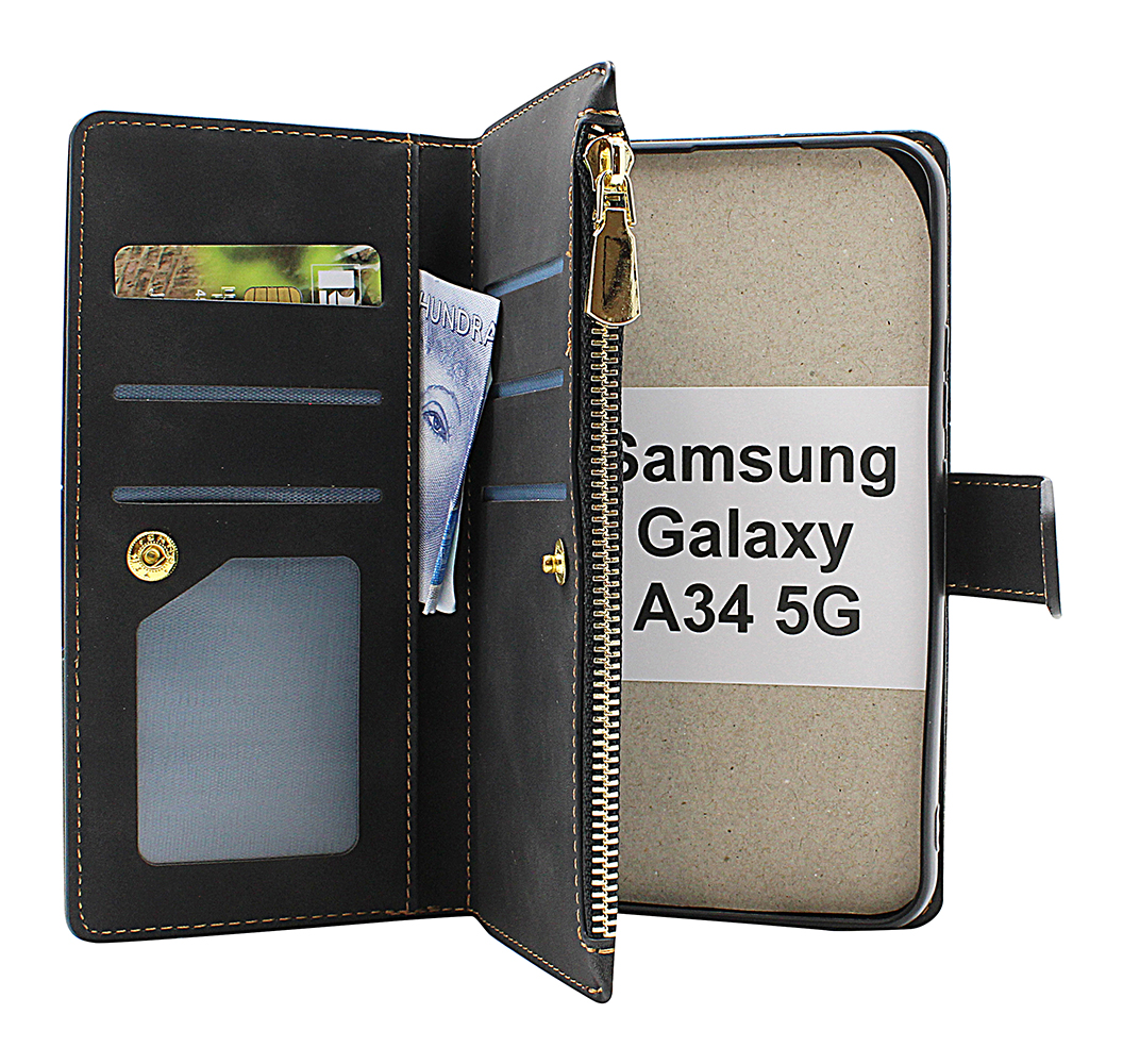 XL Standcase Lyxetui Samsung Galaxy A34 5G