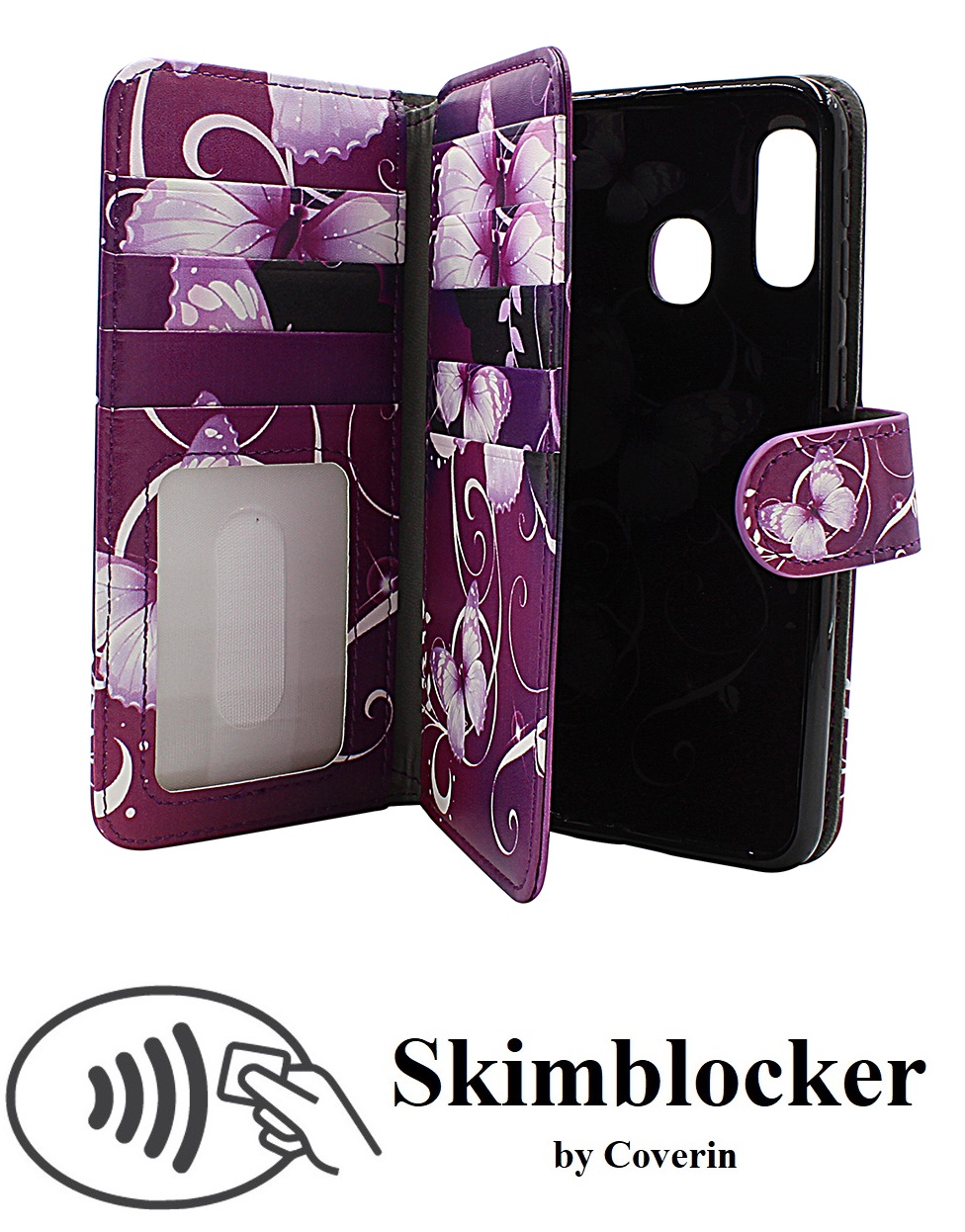 Skimblocker XL Designwallet Samsung Galaxy A40 (A405FN/DS)