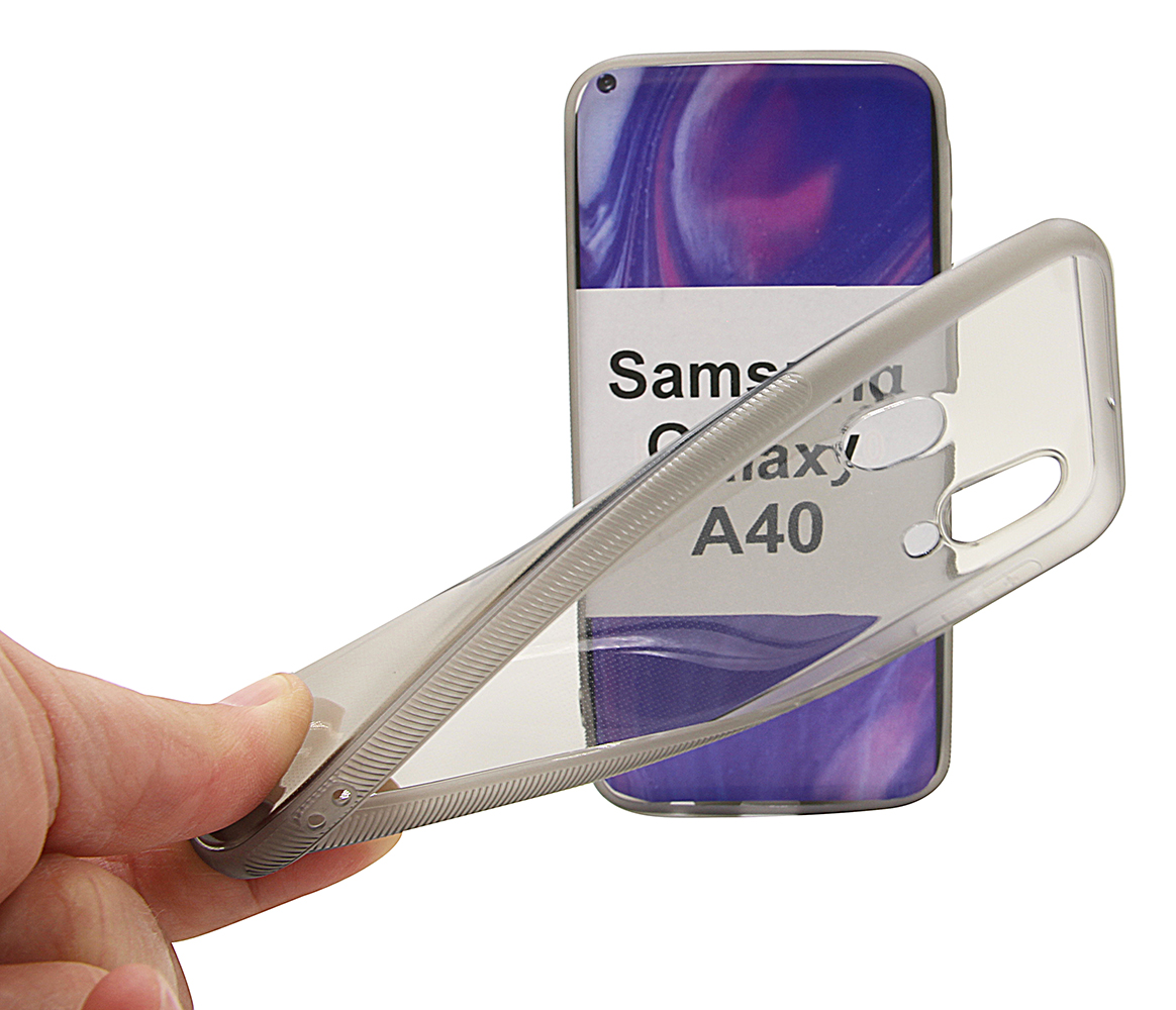 Ultra Thin TPU Deksel Samsung Galaxy A40 (A405FN/DS)