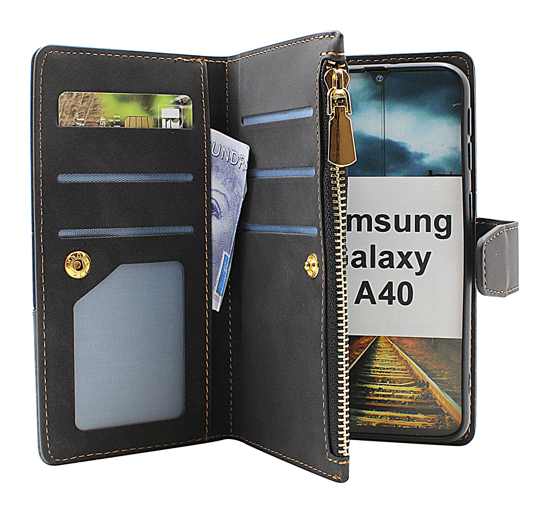 XL Standcase Lyxetui Samsung Galaxy A40 (A405FN/DS)
