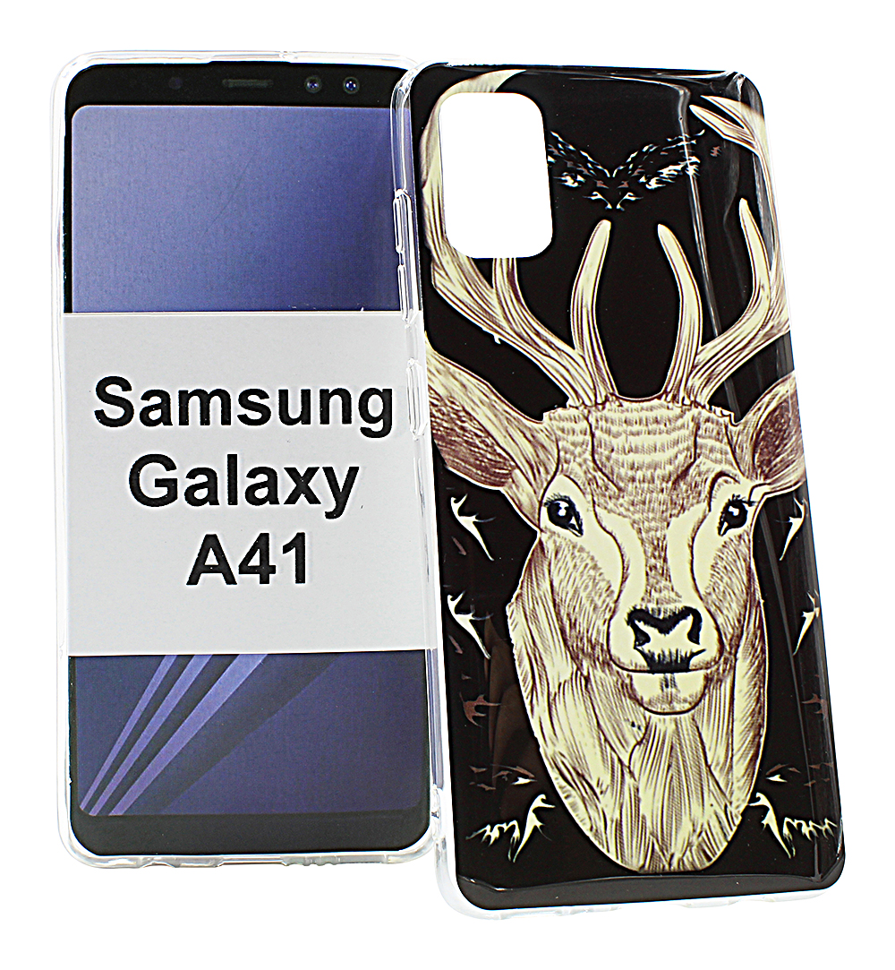 TPU Designdeksel Samsung Galaxy A41