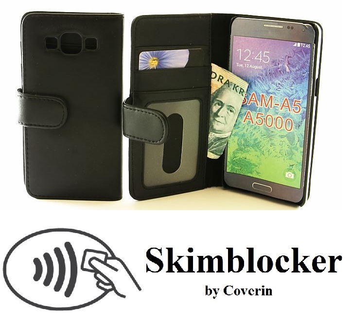 Skimblocker Lommebok-etui Samsung Galaxy A5 (SM-A500F)
