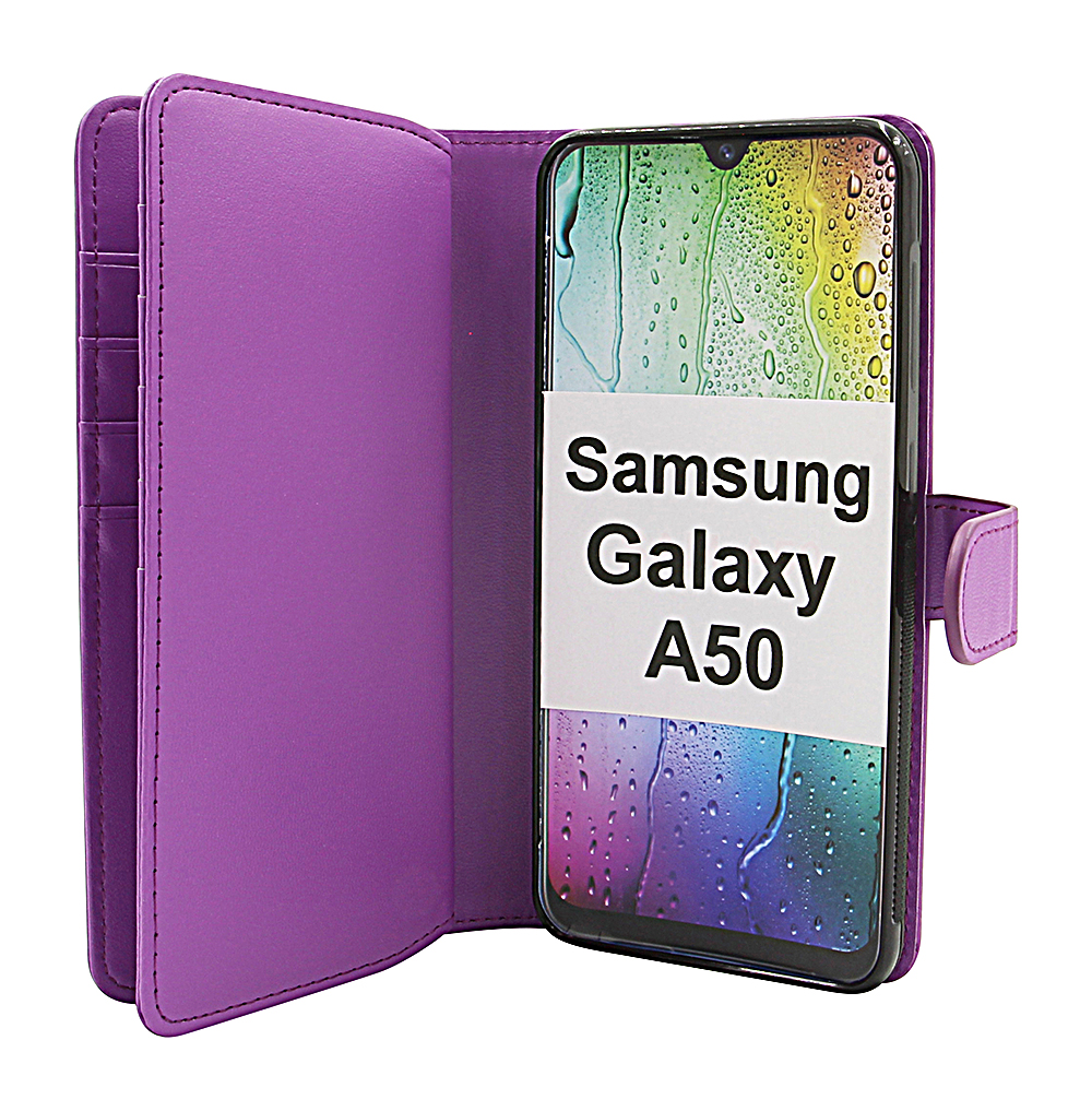 Skimblocker XL Magnet Wallet Samsung Galaxy A50 (A505FN/DS)