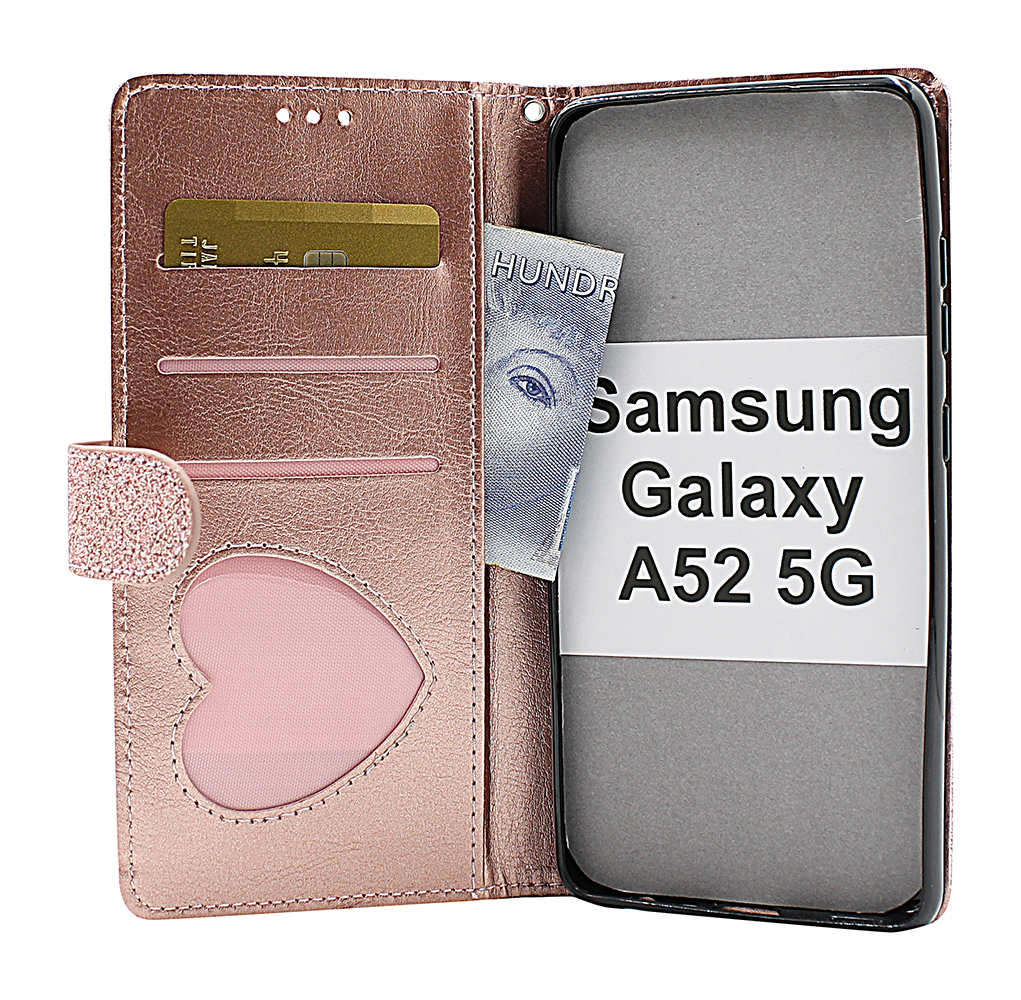 Standcase Glitter Wallet Samsung Galaxy A52 / A52 5G / A52s 5G
