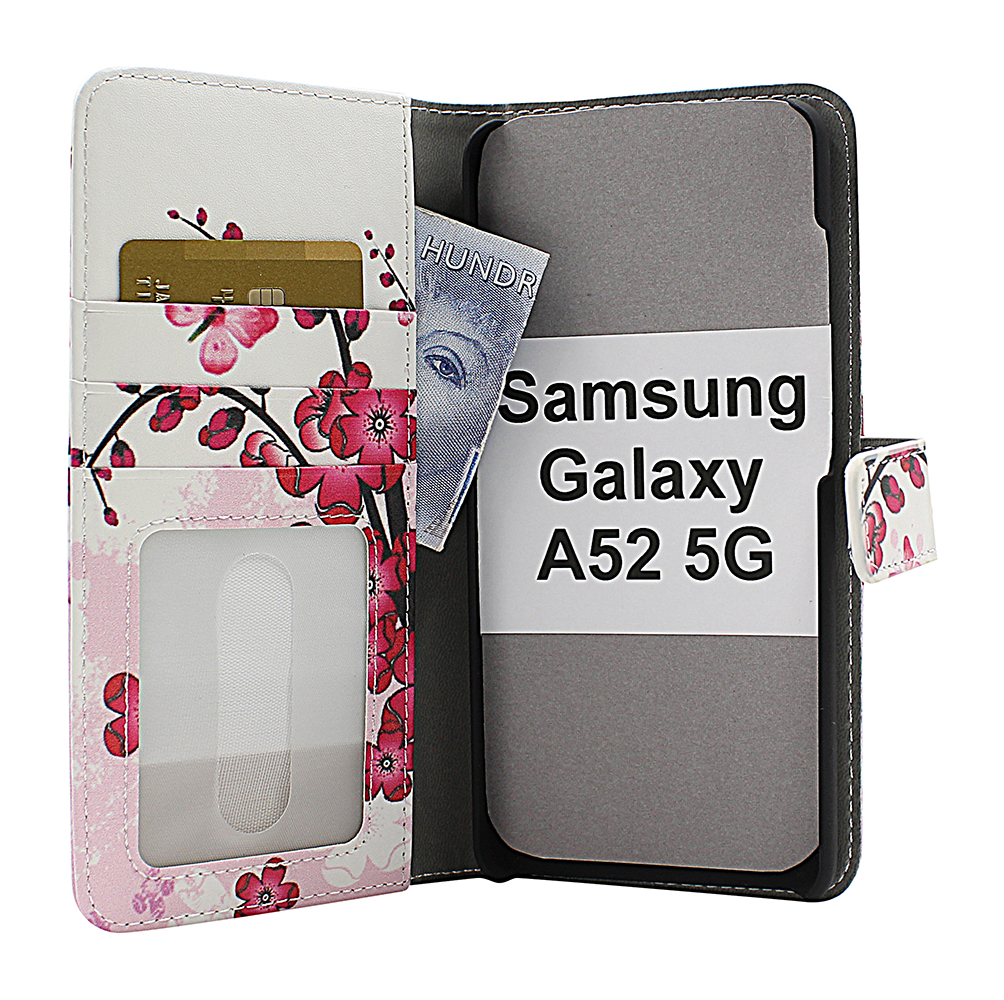 Skimblocker Magnet Designwallet Samsung Galaxy A52 / A52 5G / A52s 5G