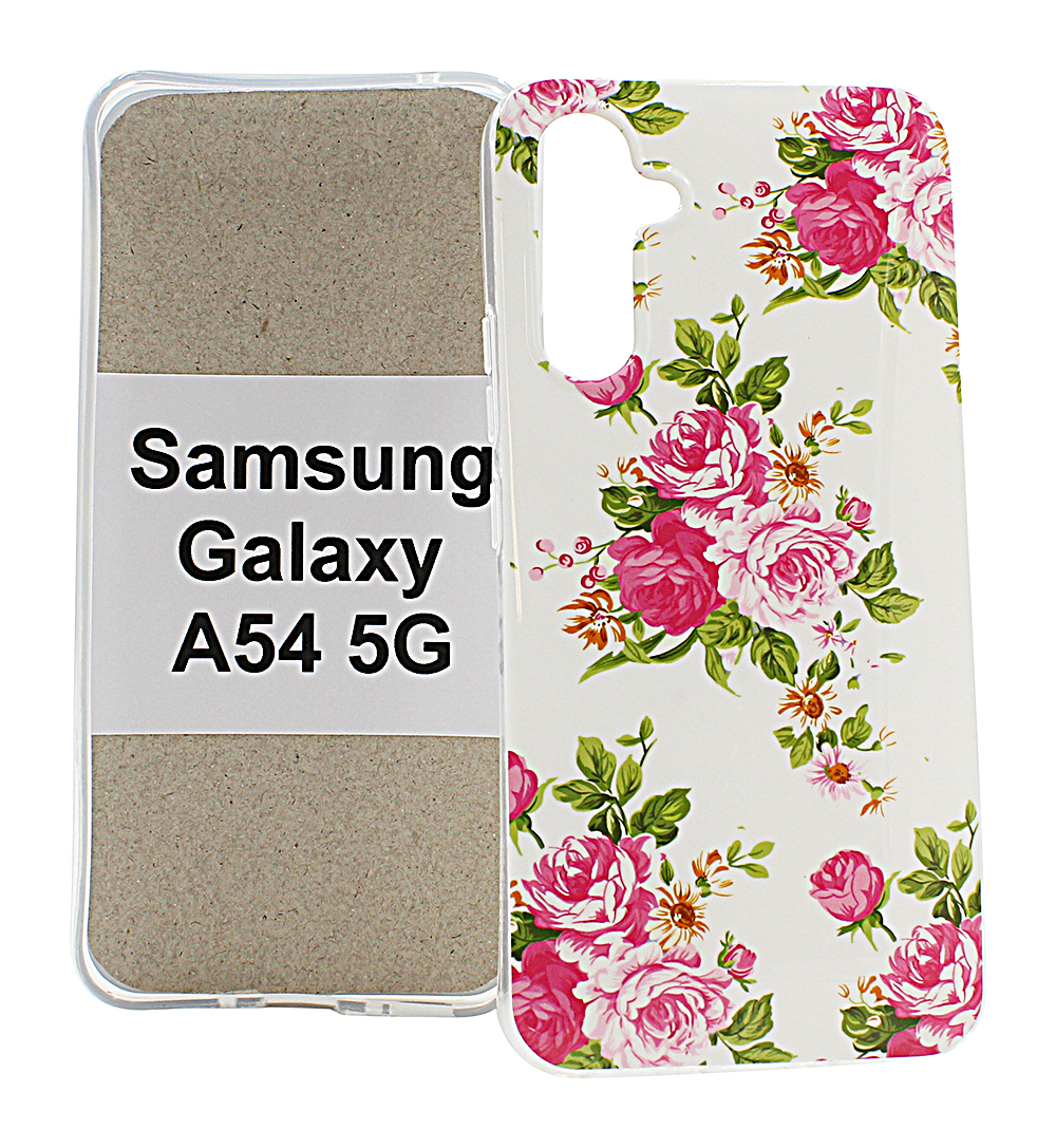 TPU Designdeksel Samsung Galaxy A54 5G