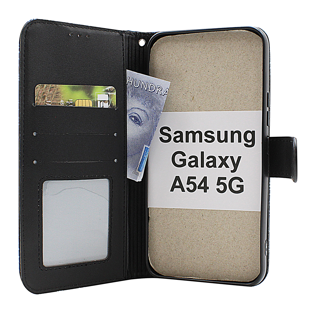 Flower Standcase Wallet Samsung Galaxy A54 5G