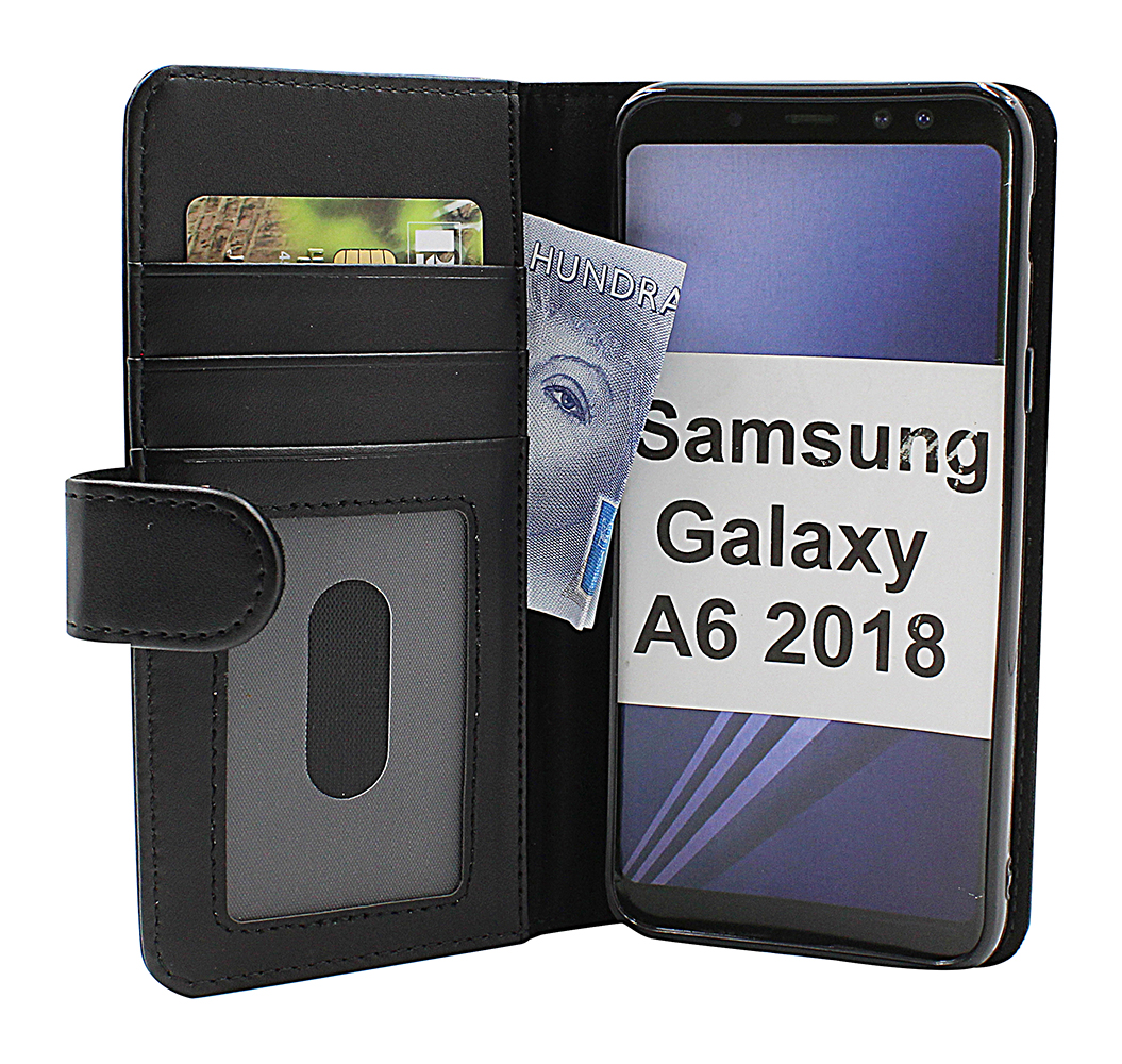 Skimblocker Lommebok-etui Samsung Galaxy A6 2018 (A600FN/DS)