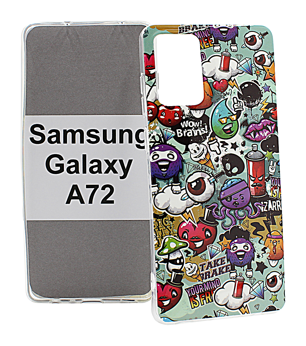 TPU Designdeksel Samsung Galaxy A72 (A725F/DS)