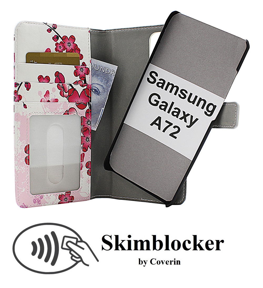 Skimblocker Magnet Designwallet Samsung Galaxy A72 (A725F/DS)