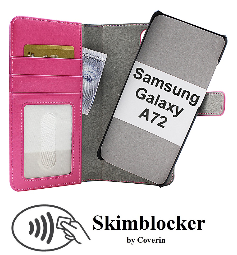 Skimblocker Magnet Wallet Samsung Galaxy A72 (A725F/DS)