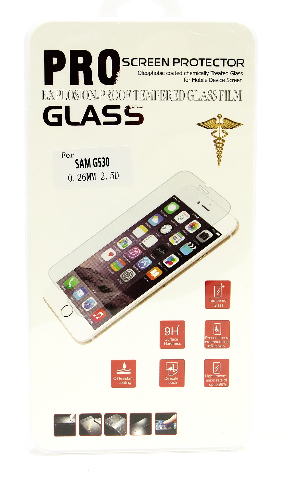Glassbeskyttelse Samsung Galaxy Grand Prime VE (G531F)